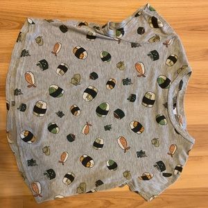 H&M Divided Sushi Crop Top